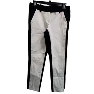 Black & White Stretch Slacks Pants Size 4